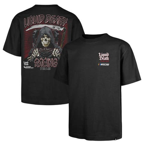 Men's '47  Black NASCAR Liquid Death Race Day Backer Foundation T-Shirt