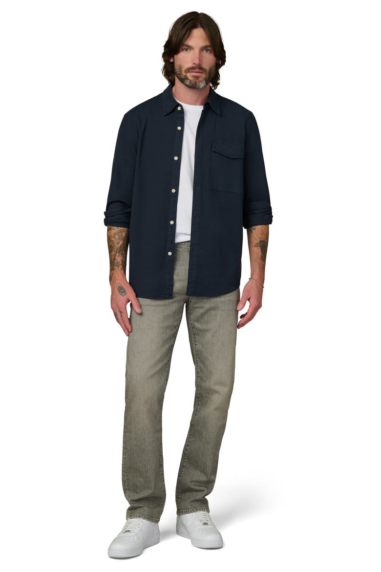 The Reynolds Workwear Button-Up Shirt, Alternate, color, TRUE NAVY