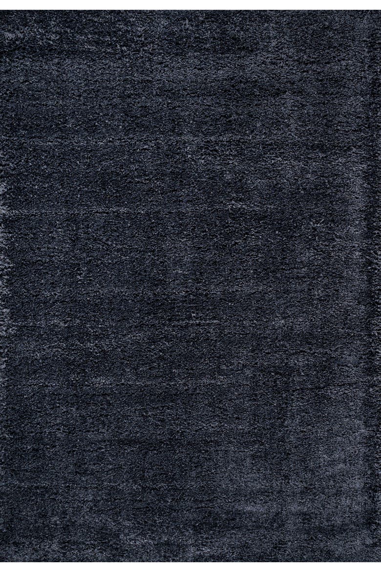Groovy Solid Shag Area Rug, Main, color, Deep Sea