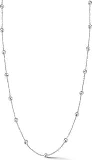 GLAZE JEWELRY 4mm Ball Station Necklace