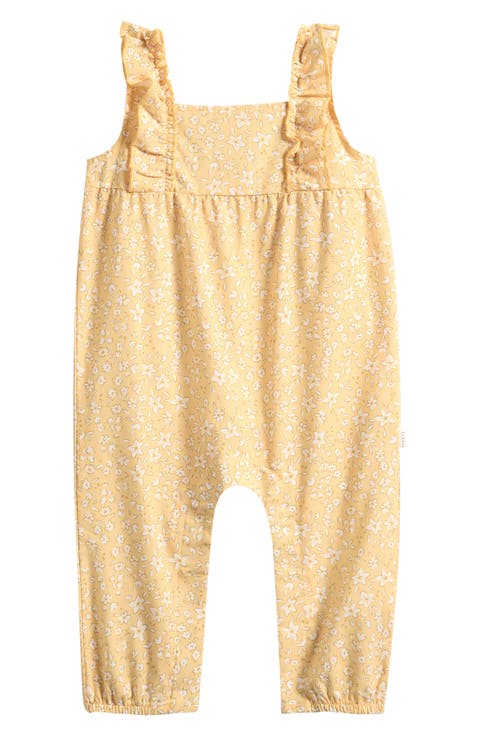 Daffodil Ruffle Organic Cotton Romper (Baby)
