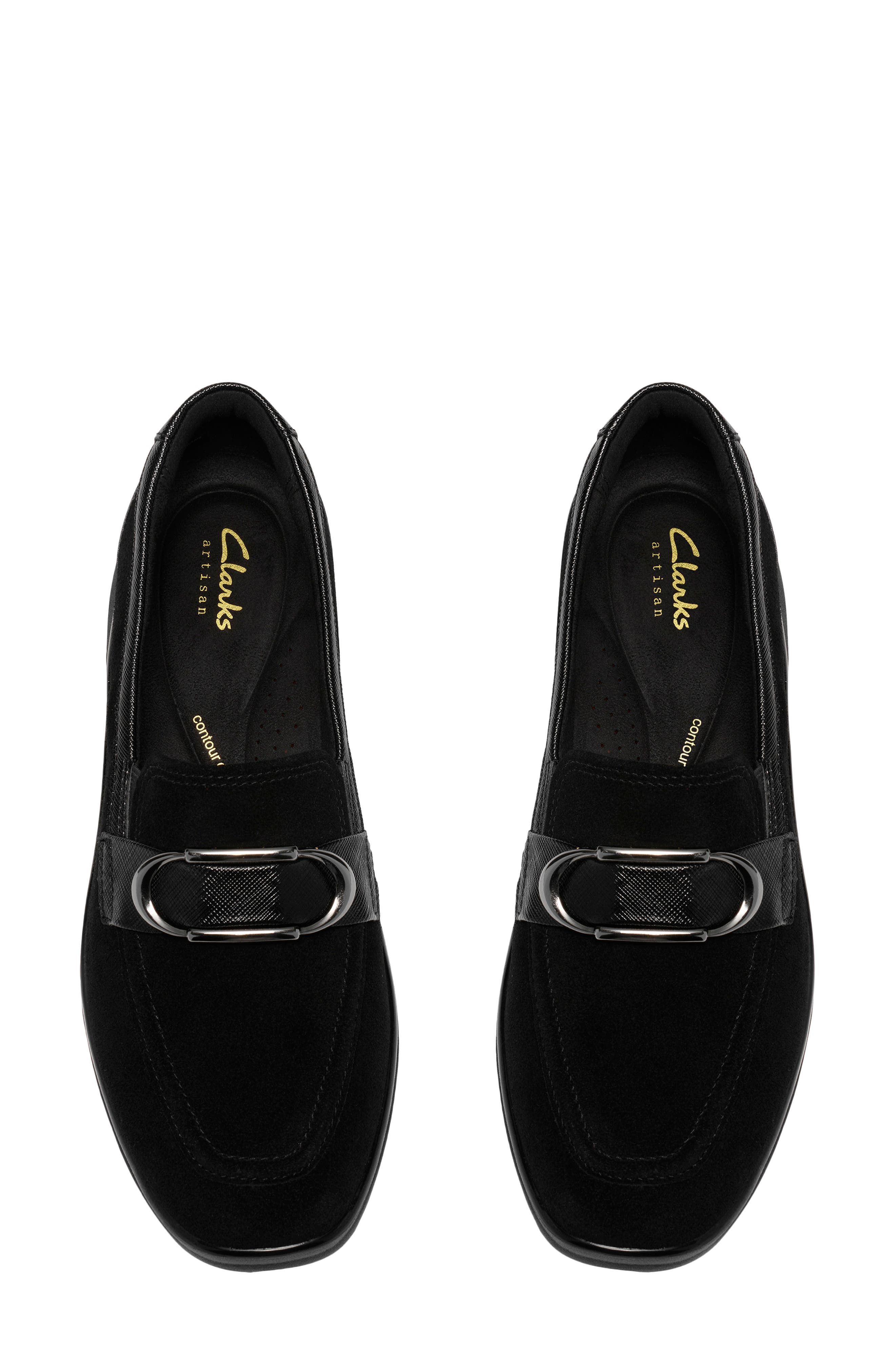 Lynell Bay Loafer, Alternate, color, BLACK SUEDE