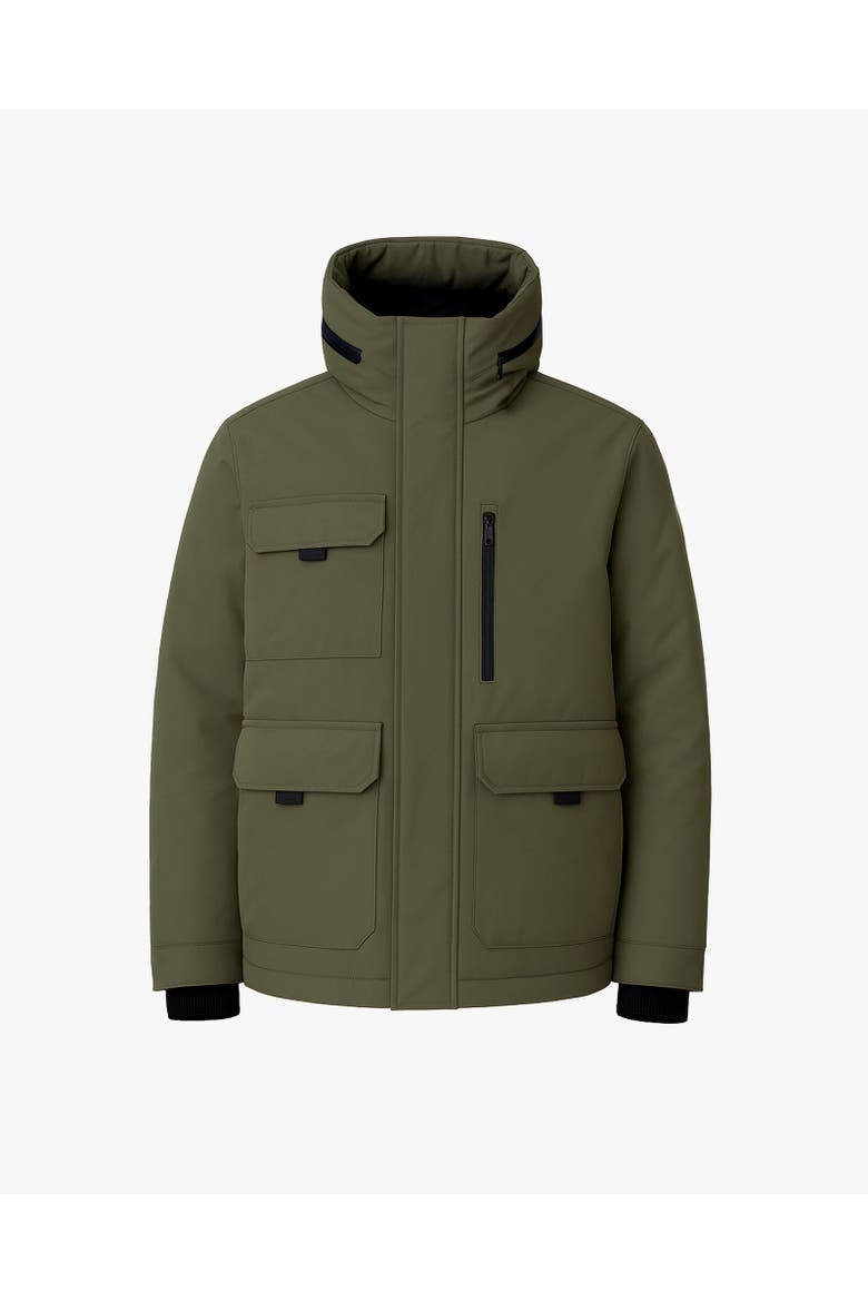 TESLIN | Recycled Down Winter Jacket, Main, color, Sage