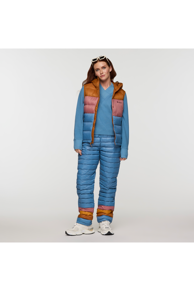 Fuego Max Down Vest - Women's, Alternate, color, Bronze/Deep Sea