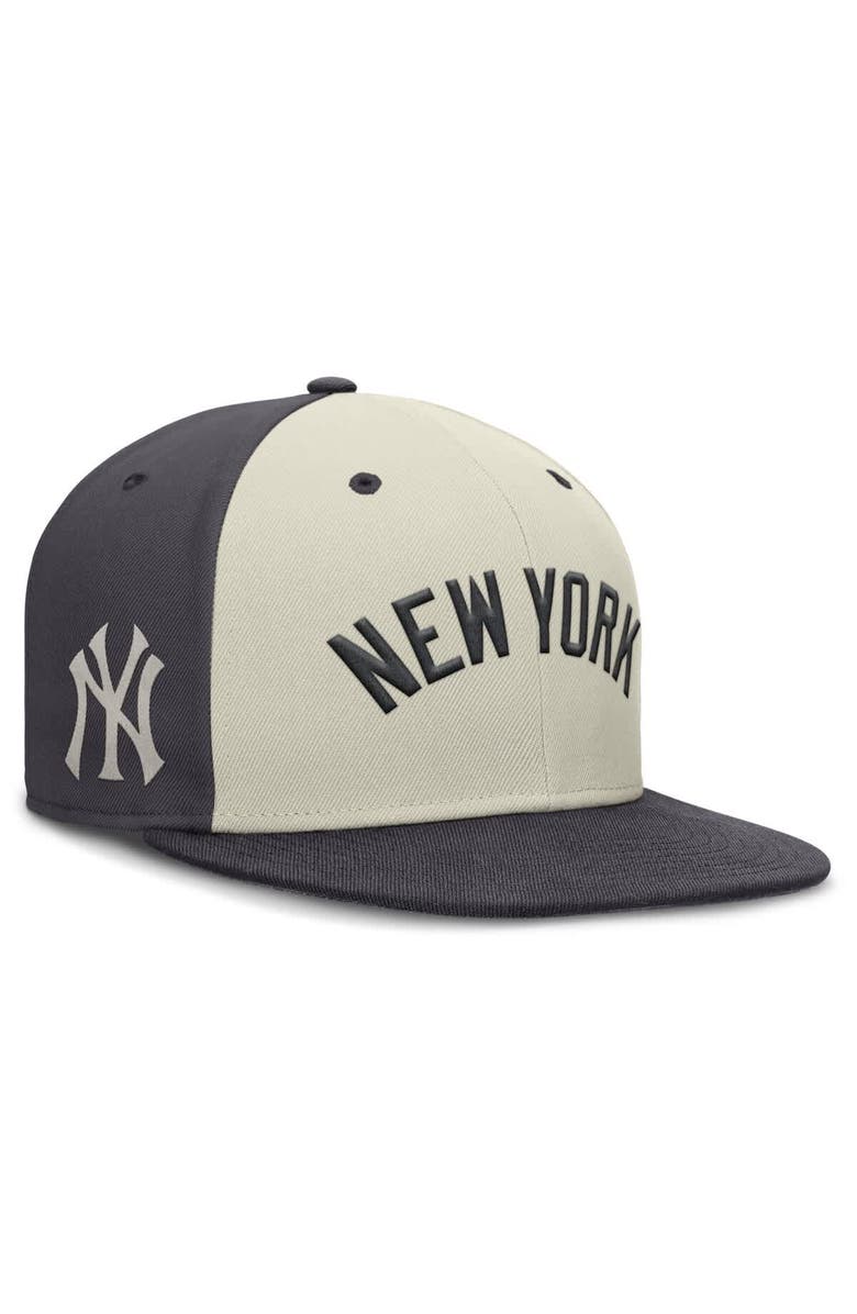 Nike Men's Nike  Cream New York Yankees Dri-FIT True Fitted Hat, Main, color, Cream