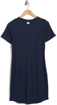 Melrose and Market Short Sleeve Crewneck Mini Dress