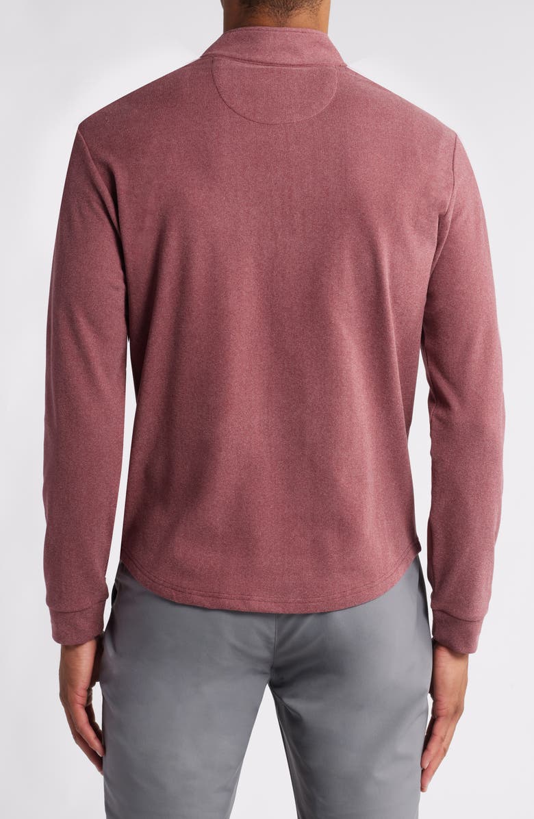 Swannies Emery Quarter Zip Golf Pullover, Alternate, color, Rhubarb