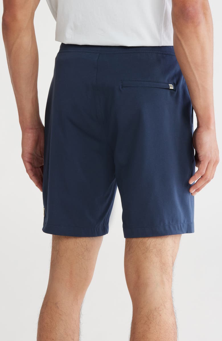 TravisMathew Stretch Comfort Drawstring Shorts, Alternate, color, Total Eclipse