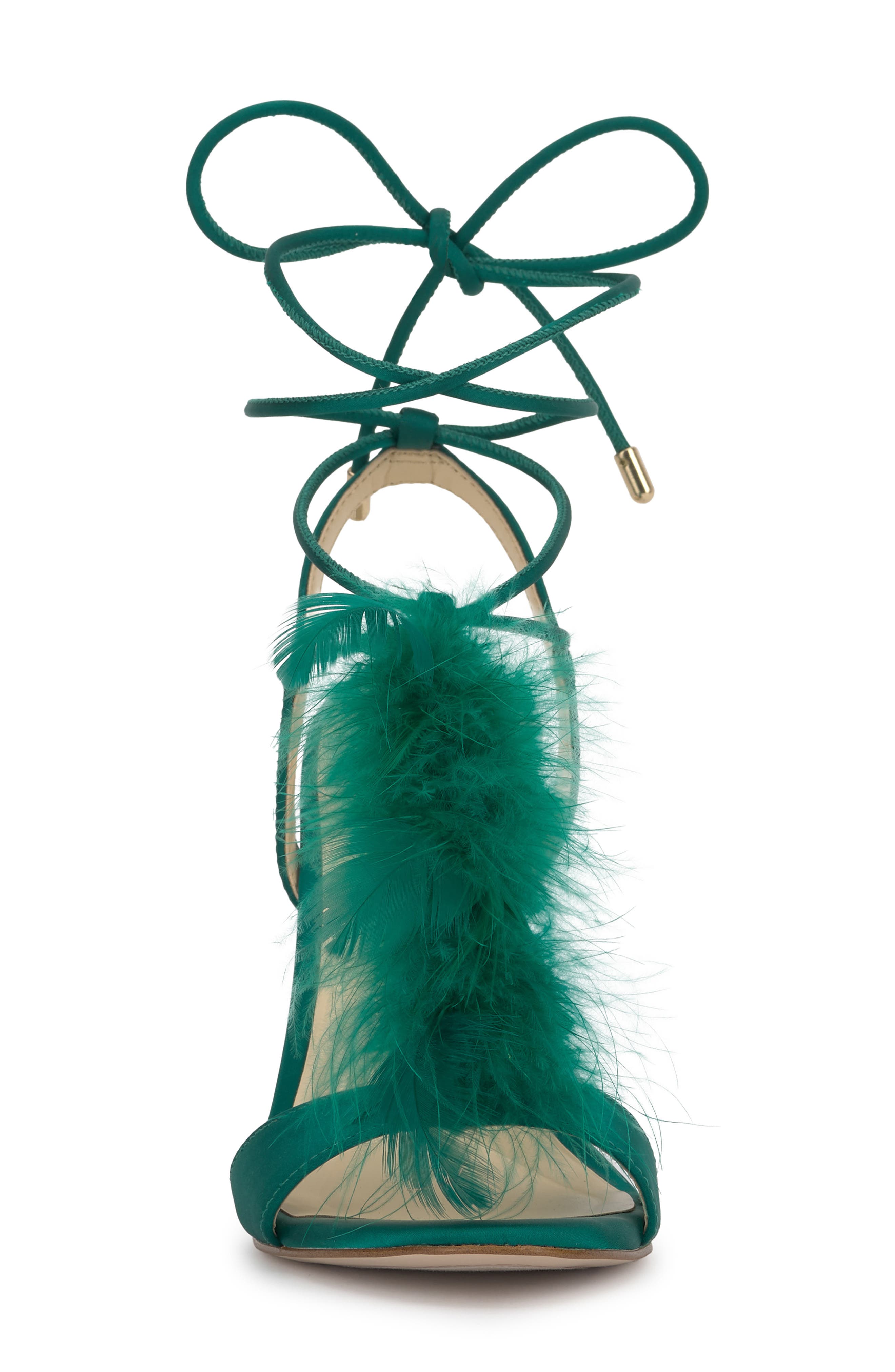 Jessica Simpson Jenzin Ankle Wrap Sandal, Alternate, color, Mdgreen 01