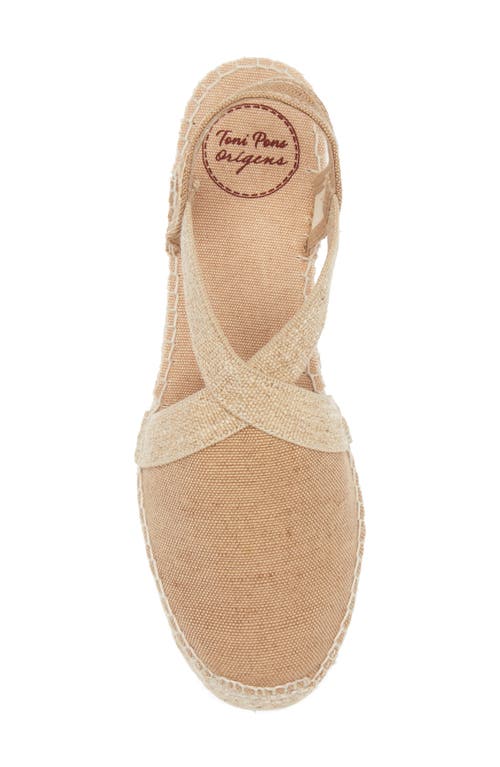 Toni Pons Verdi Espadrille Wedge In Torrat