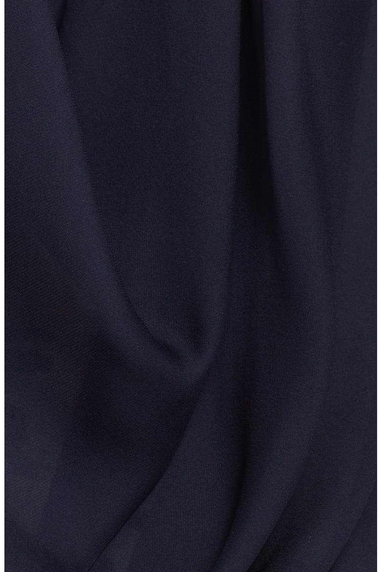 Open Back Silk Blouse, Alternate, color, MIDNIGHT
