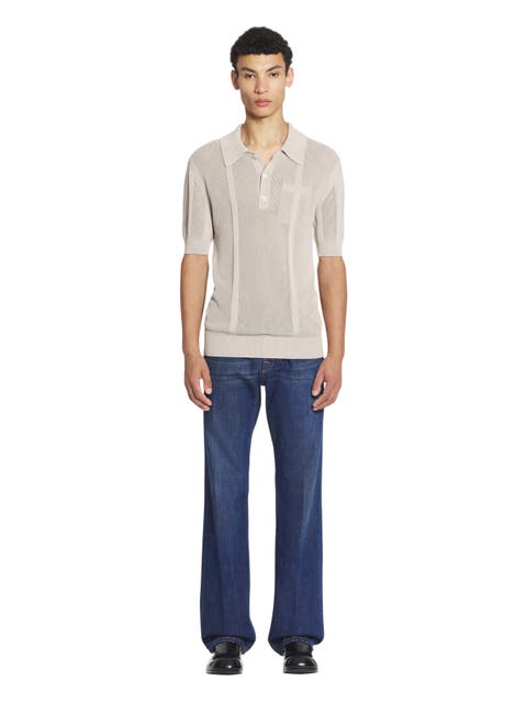 Straight Fit Denim Pants