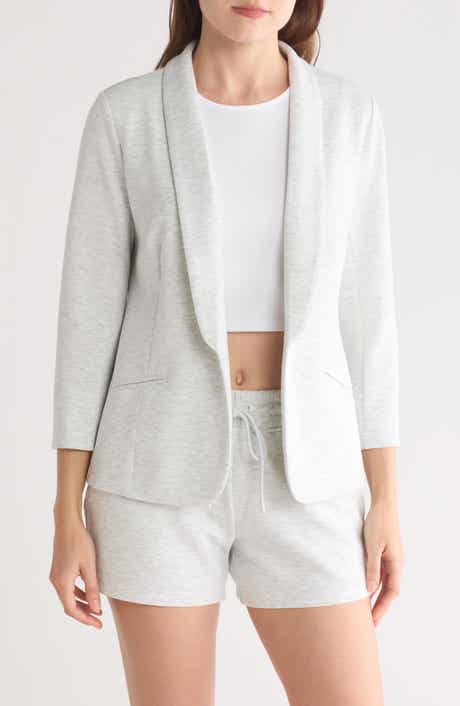 YOGALICIOUS Bentley Scuba Knit Blazer