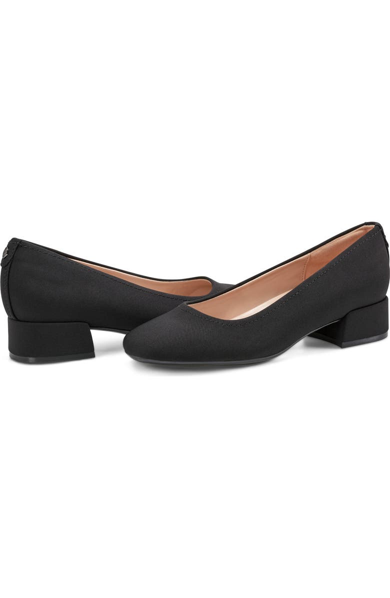 Easy Spirit Jain Pump, Alternate, color, Black/ Black