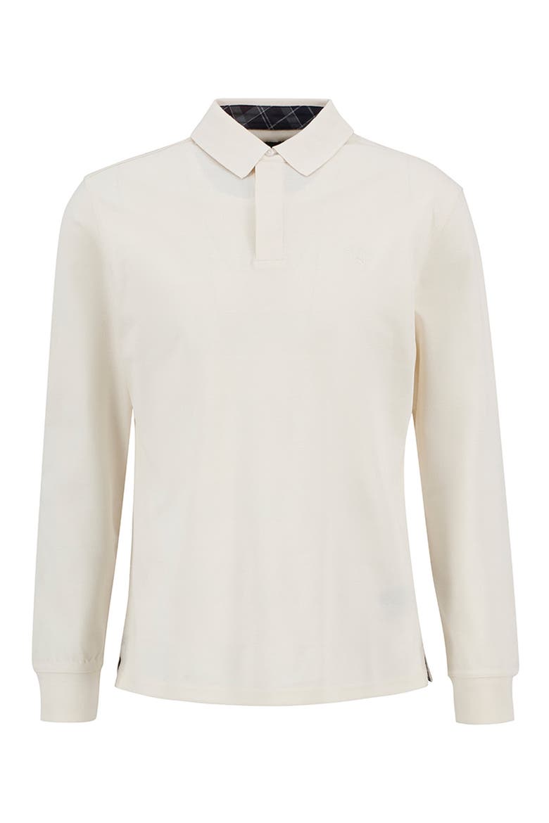 Waketown Long Sleeve Polo, Main, color, WHISPER WHITE