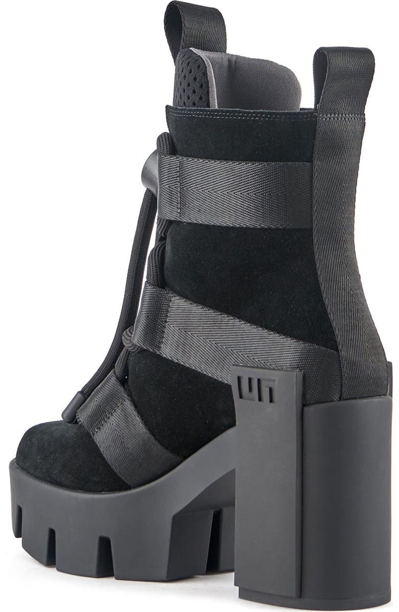 United Nude Grip Nomad Mid Platform Lug Bootie, Alternate, color, Black I