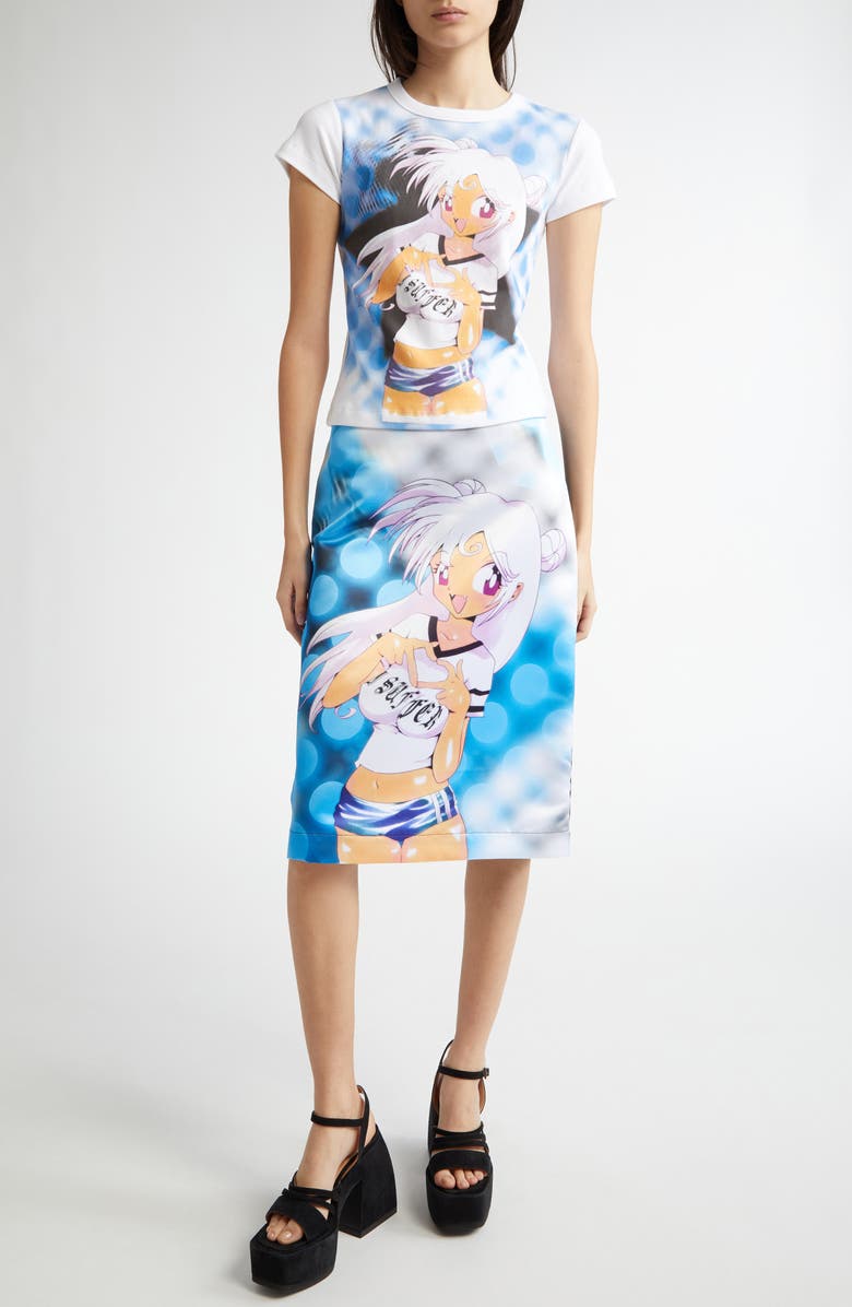 Ashley Williams Manga Poster Baby Tee | Nordstromrack