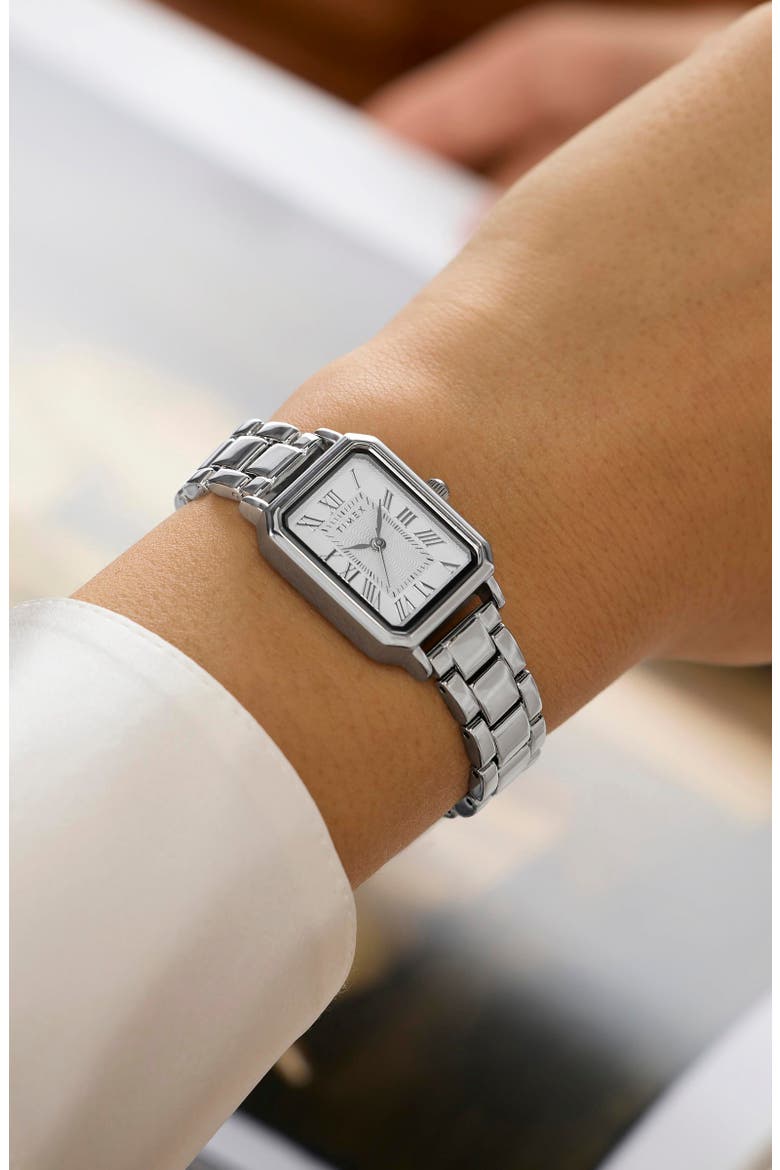 Vivienne Trend 21mm Bracelet Watch, Alternate, color, SILVER-TONE