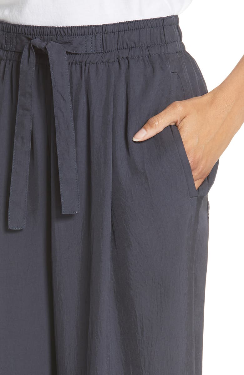 Vince Tie Front Wide Leg Pants, Alternate, color, 