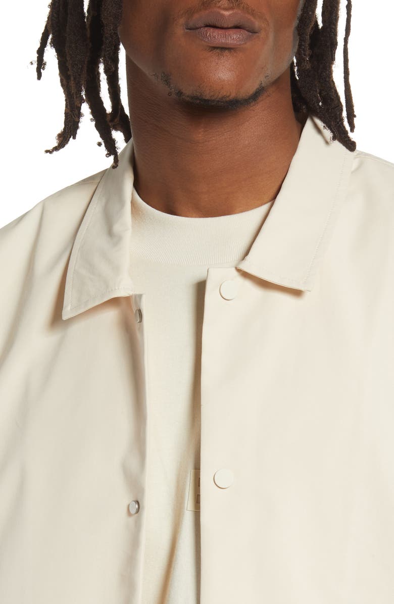Fear of God Essentials Men's Cotton Blend Coach's Jacket, Alternate, color,