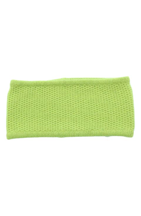 Honeycomb Stitch Cashmere Headband