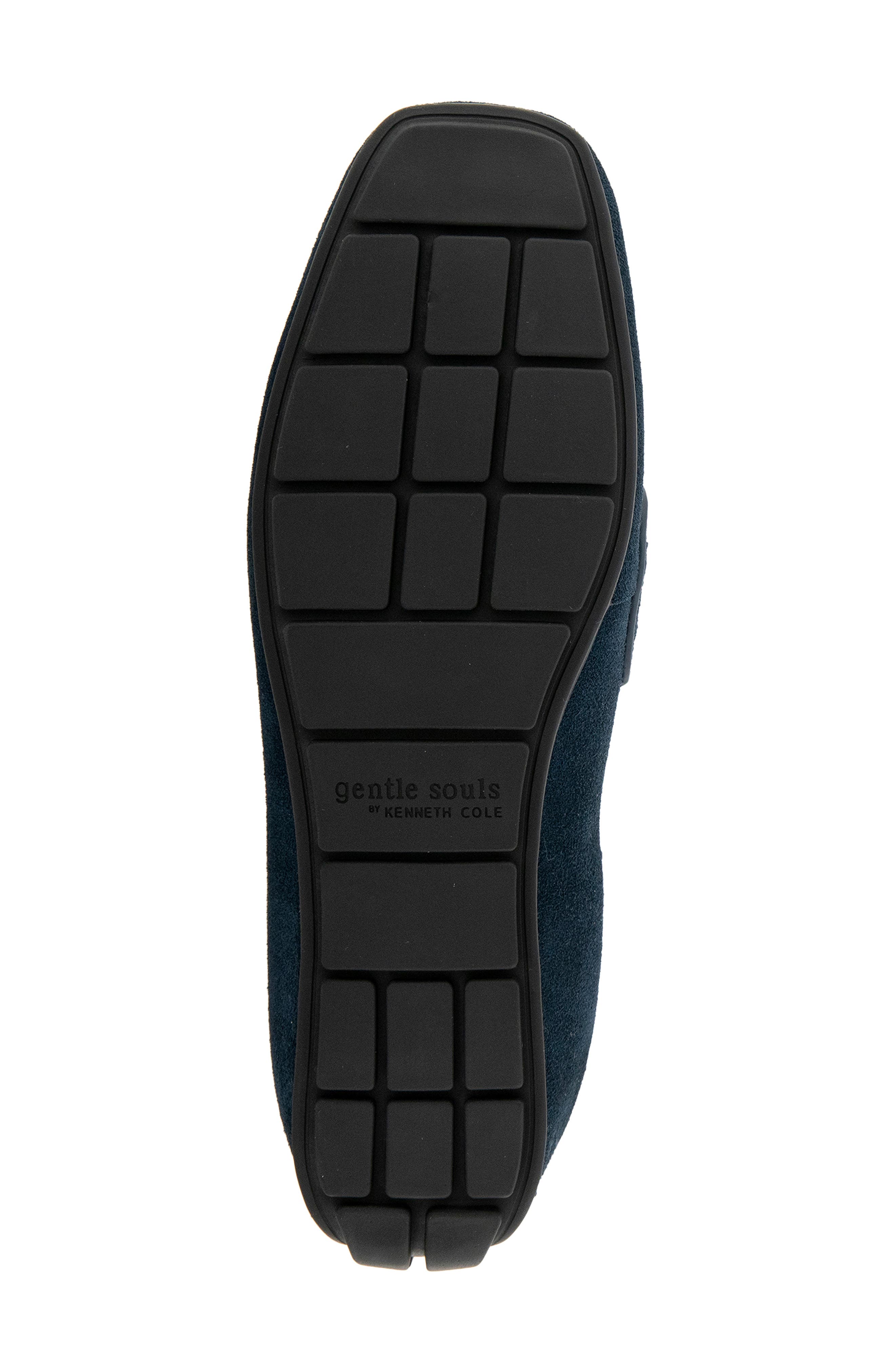 Sophie Kiltie Driving Loafer, Alternate, color, NAVY SUEDE