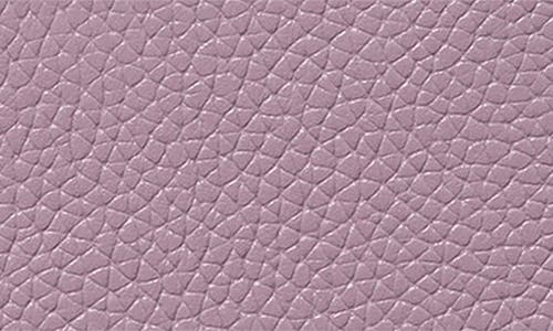 Kate Spade New York Deco Pebbled Leather Zip Wallet In Purple
