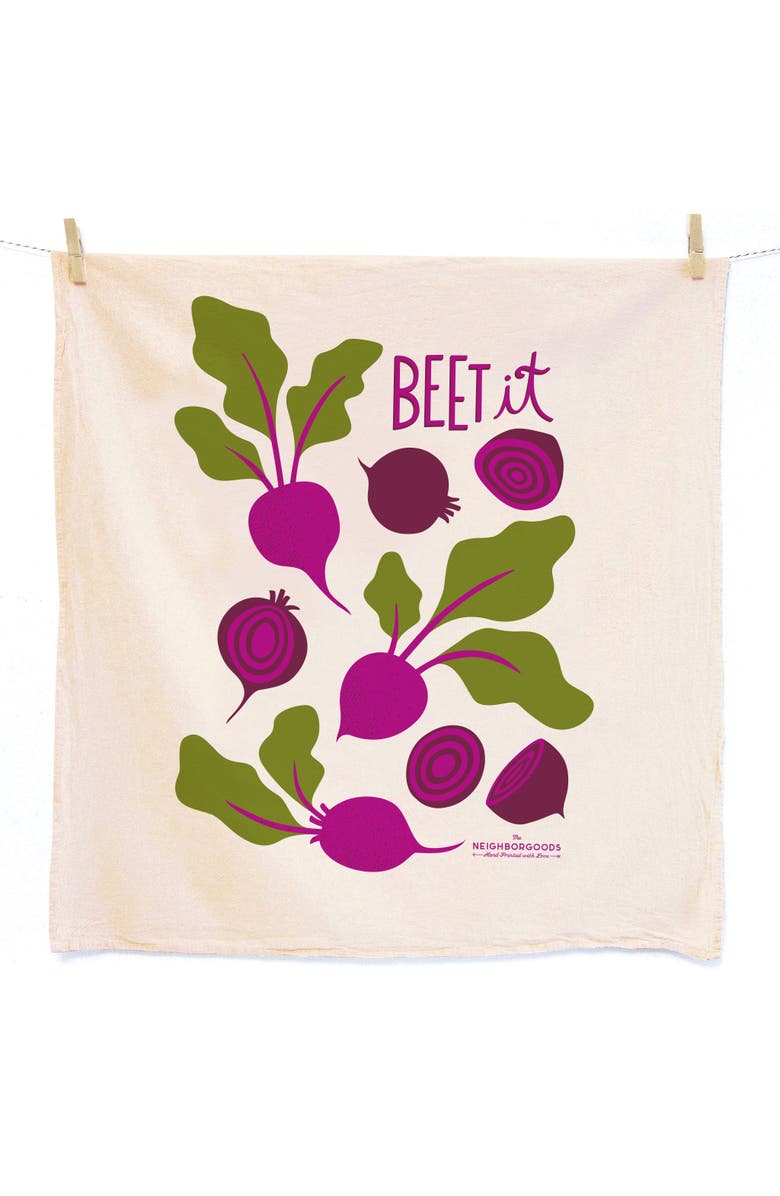 The Neighborgoods Honey Beet - Dish Towel Set of 2, Alternate, color, NO COLOR