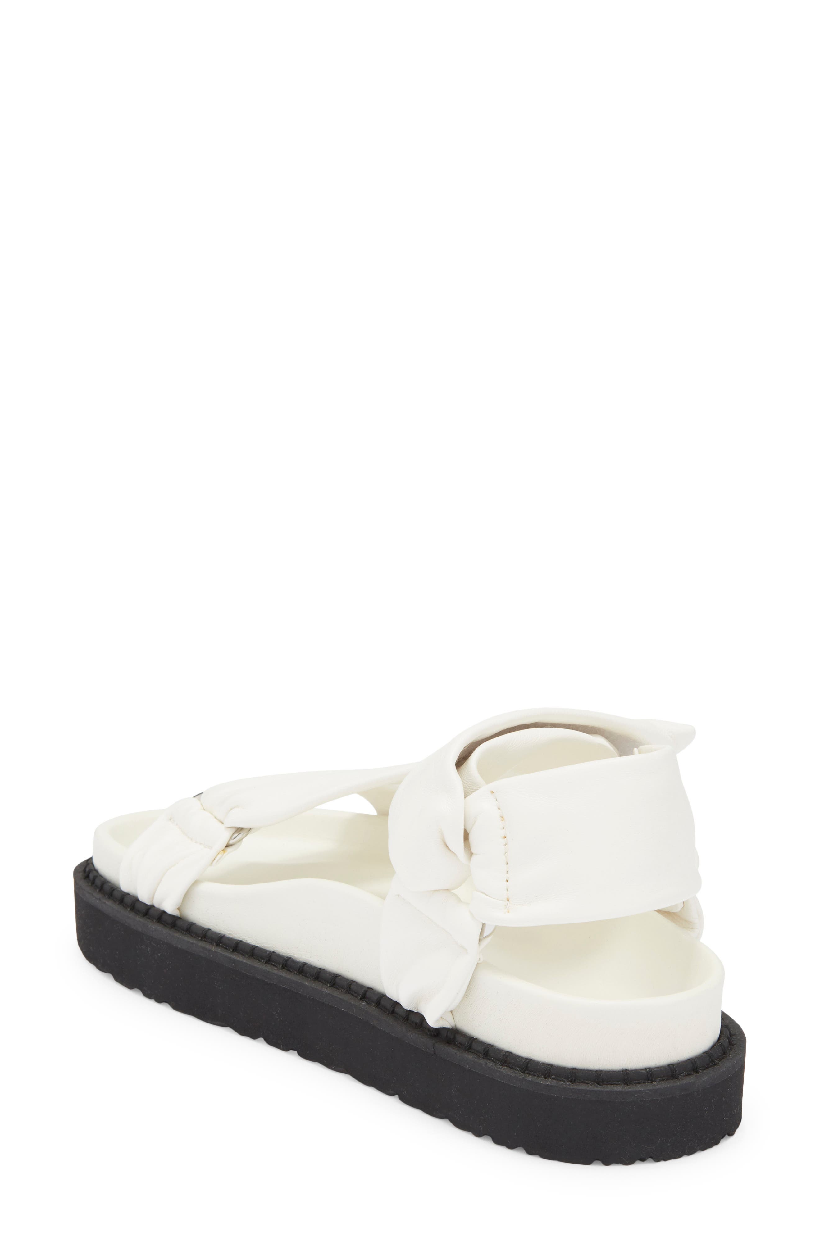 Isabel Marant Naori Flatform Sandal, Alternate, color, White