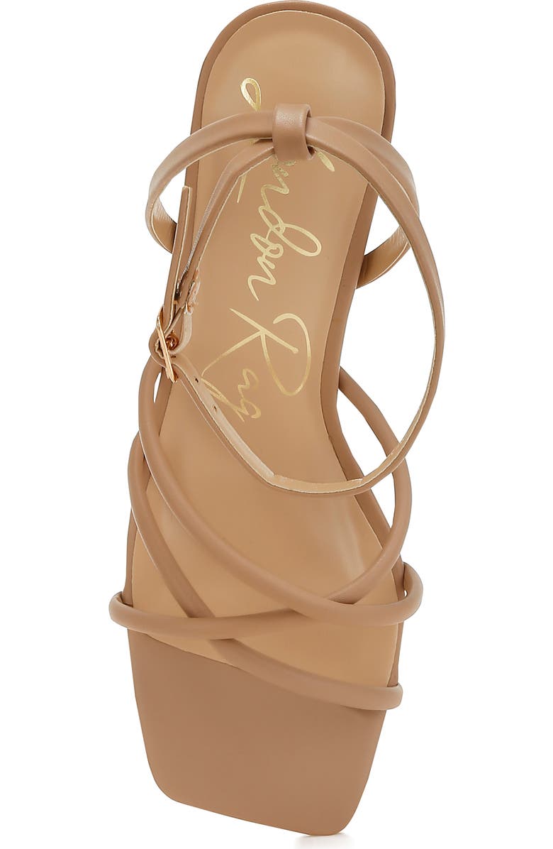 LONDON RAG Alyona Sandal, Alternate, color, Camel