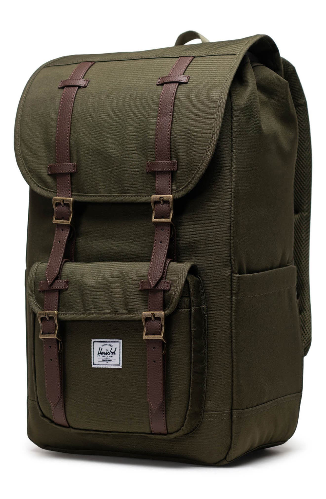 Little America Backpack, Alternate, color, IVY GREEN