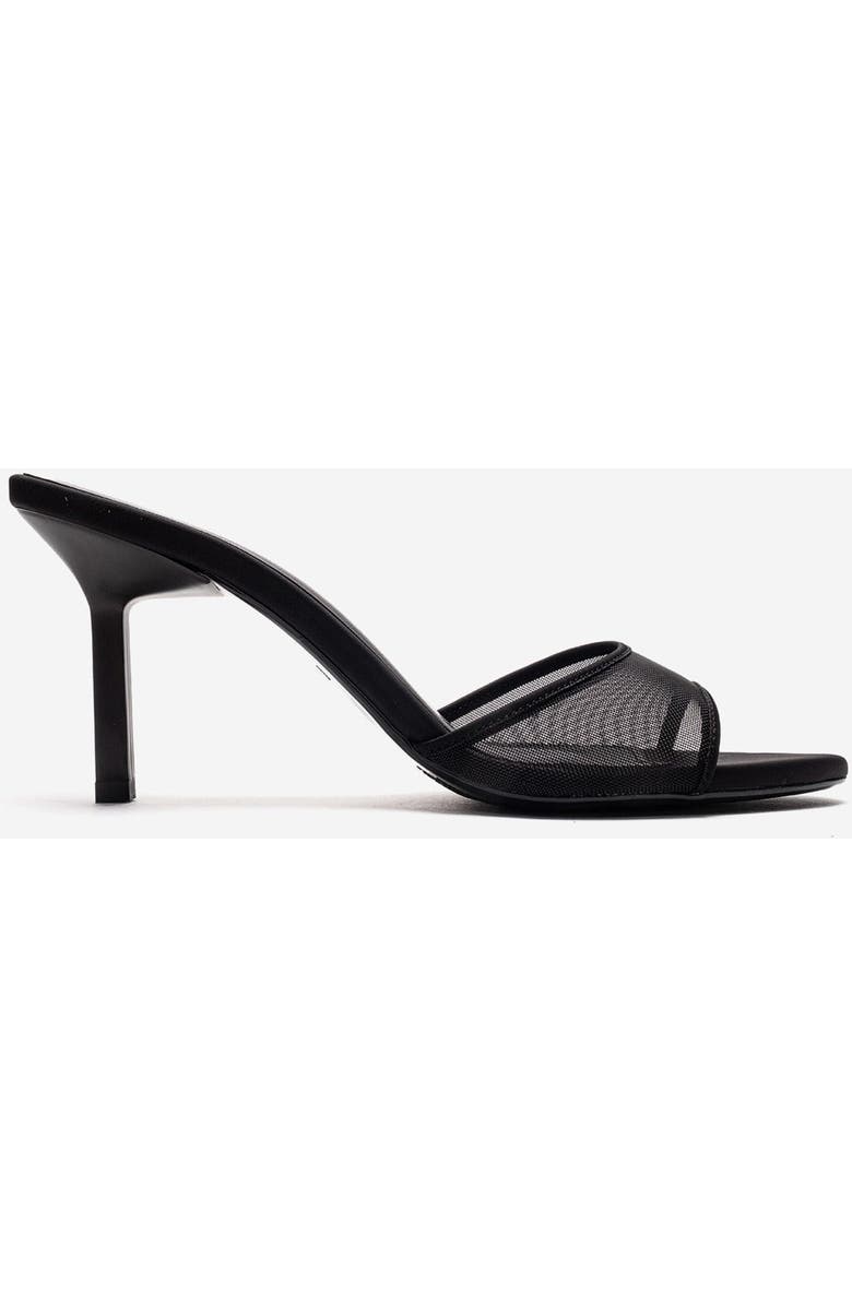 Prologue Shoes Monroe Stiletto Mesh Sandal, Alternate, color, Black