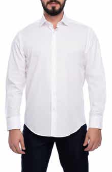 VELLAPAIS Bolton Slim Fit Cotton Dress Shirt