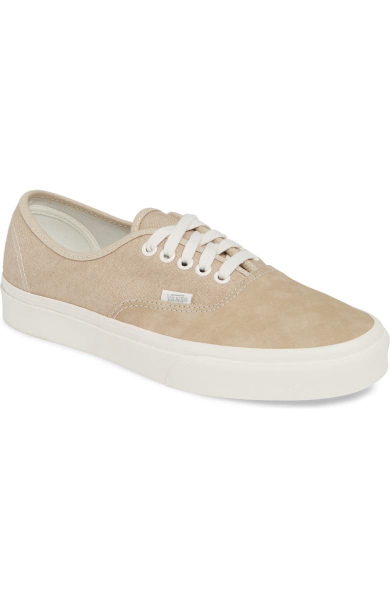 Vans Authentic Sneaker, Main, color, Humus/ Washed Nubuck/ Canvas