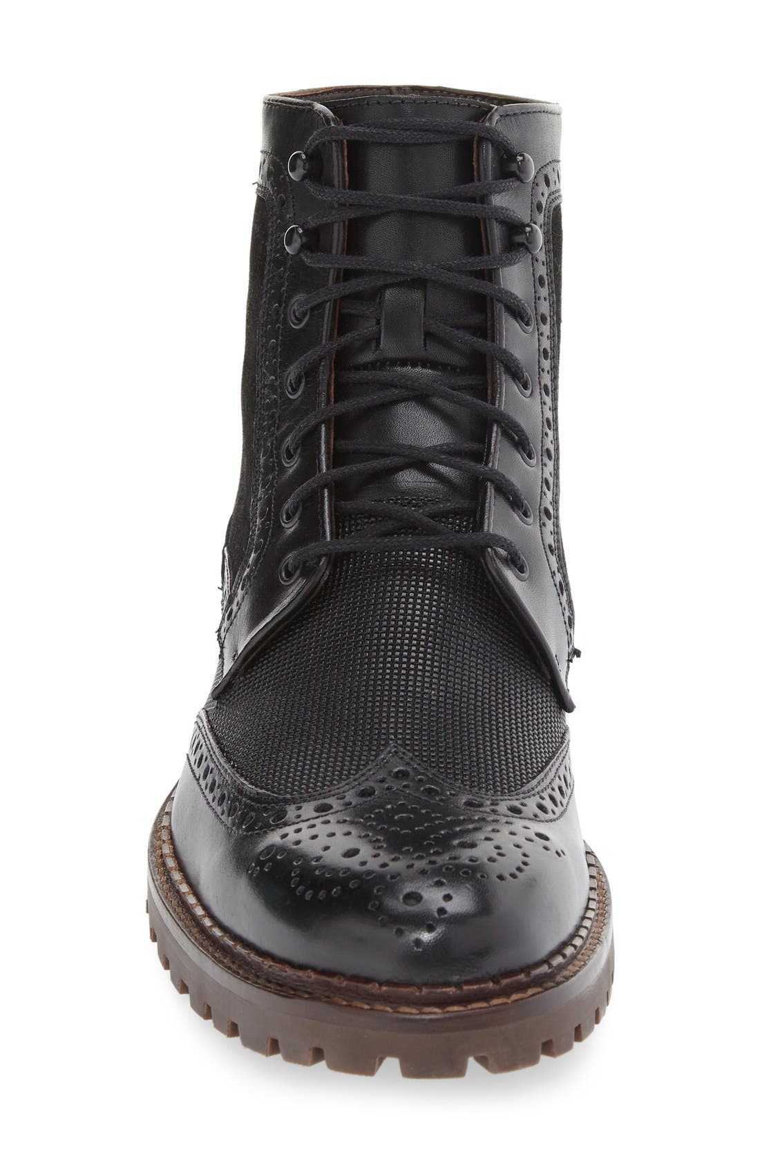 J&M 1850 'Greer' Wingtip Boot, Alternate, color, 