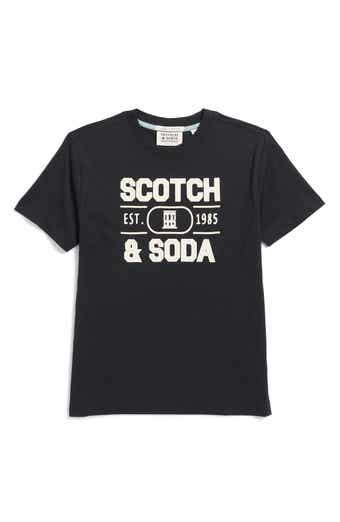 Scotch & Soda Kids' Short Sleeve Graphic Print T-Shirt