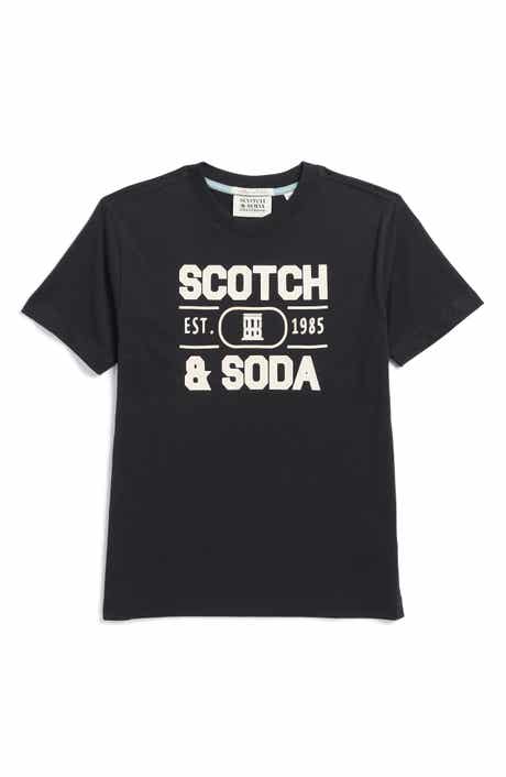 Scotch & Soda Kids' Short Sleeve Graphic Print T-Shirt