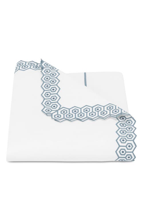 Matouk Felix 600 Thread Count Cotton Percale Duvet Cover