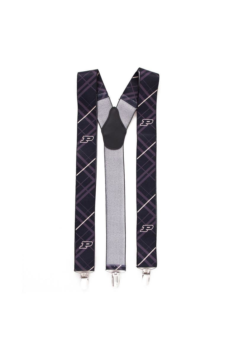 EAGLES WINGS Men's Black Purdue Boilermakers Suspenders, Alternate, color, Black