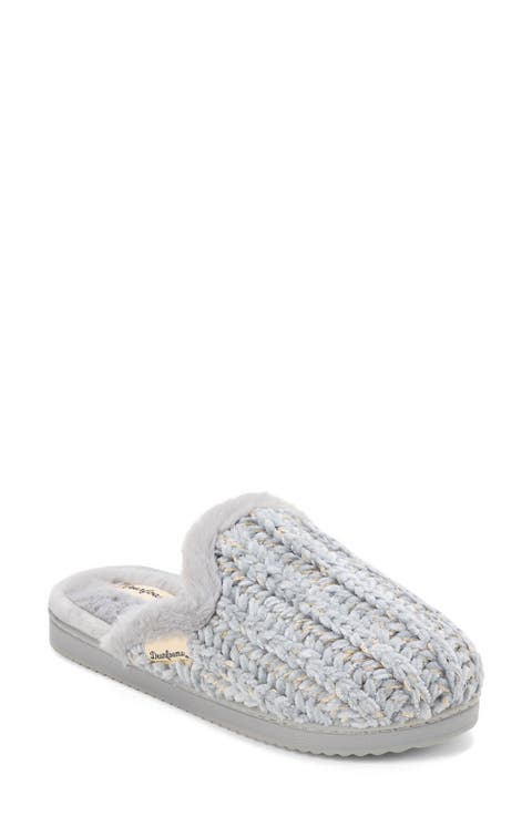 Paris Chenille Scuff Slipper