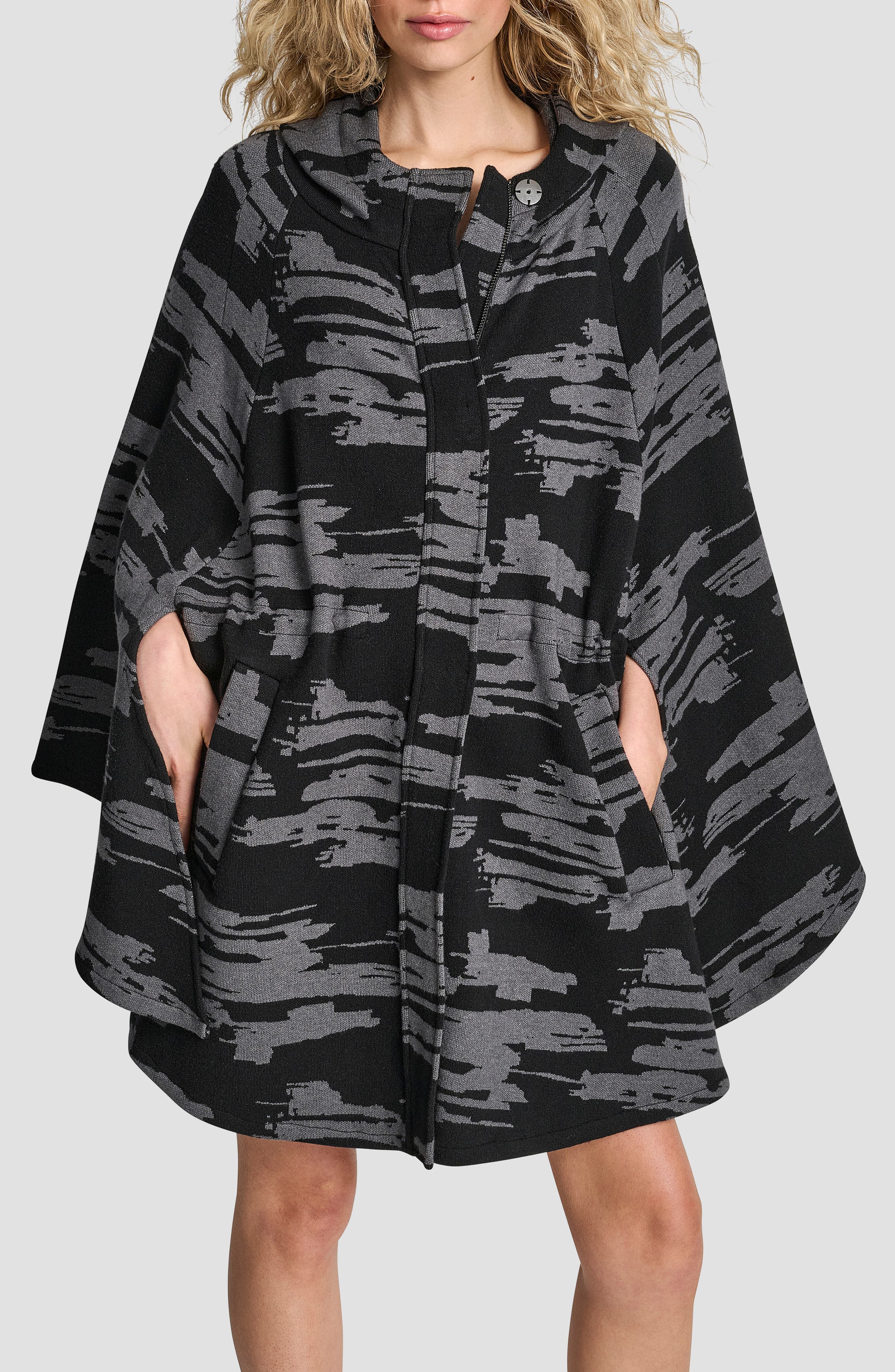 Knit Sweater Cape