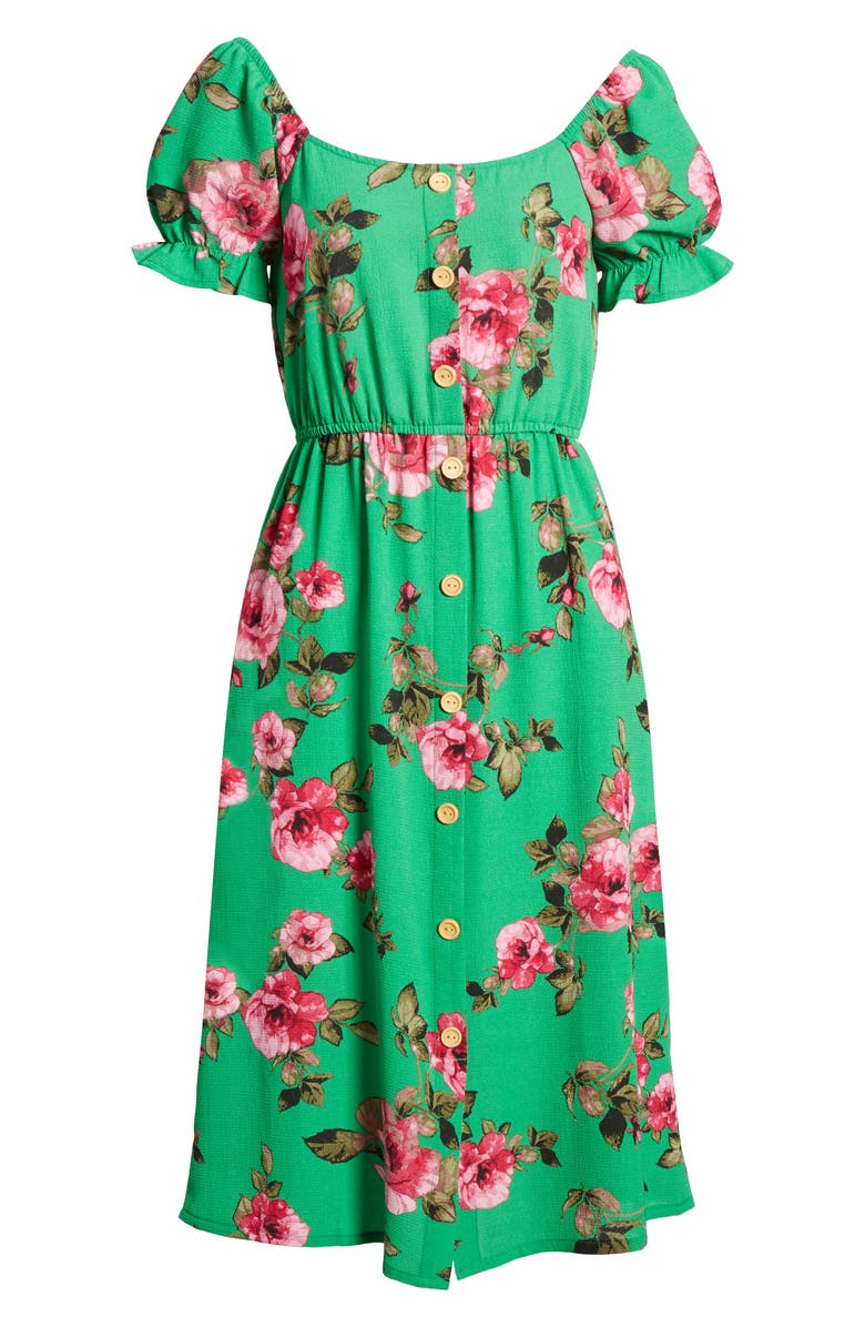 Ten Sixty Sherman Floral Off the Shoulder Dress, Alternate, color, 