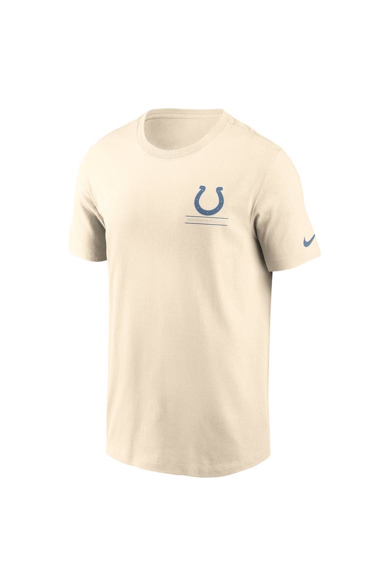 Men's Nike Natural Indianapolis Colts Freestyle Essential T-Shirt, Alternate, color, Natural