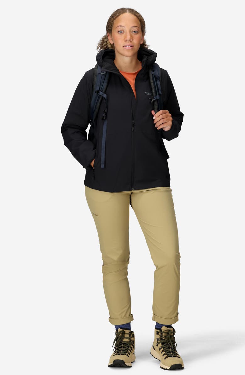 Marmot Novus LT Insulated Hooded Jacket, Alternate, color, Black