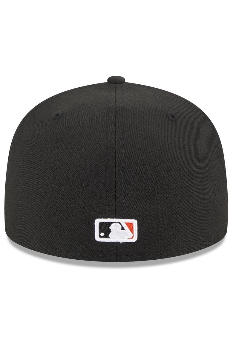 Men's New Era  Black Baltimore Orioles 2023 City Connect 59FIFTY Fitted Hat, Alternate, color, Black