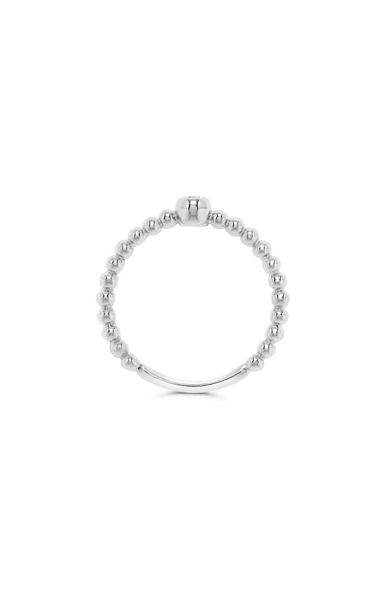 H.J. Namdar Diamond Bubble Stacking Ring, Alternate, color, 14K White Gold