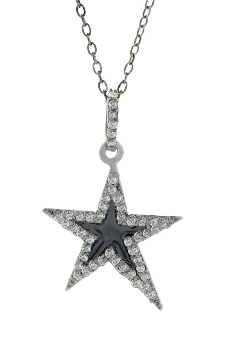 ADORNIA FINE ADORNIA Star Pendant Necklace, Main, color, 