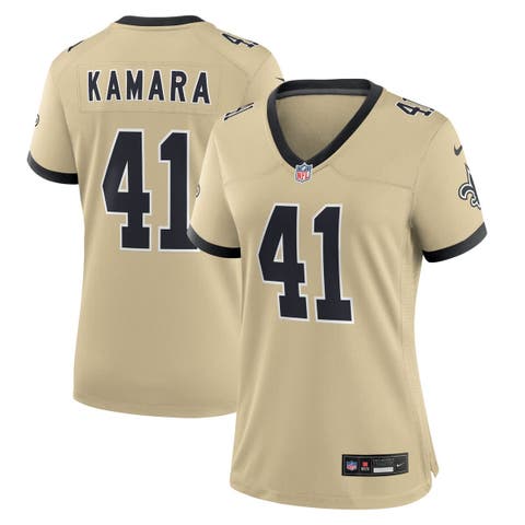 Women's Nike Alvin Kamara Gold New Orleans Saints Gameday Golds Alternate Game Player Jersey