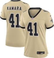 Nike Women's Nike Alvin Kamara Gold New Orleans Saints Gameday Golds Alternate Game Player Jersey
