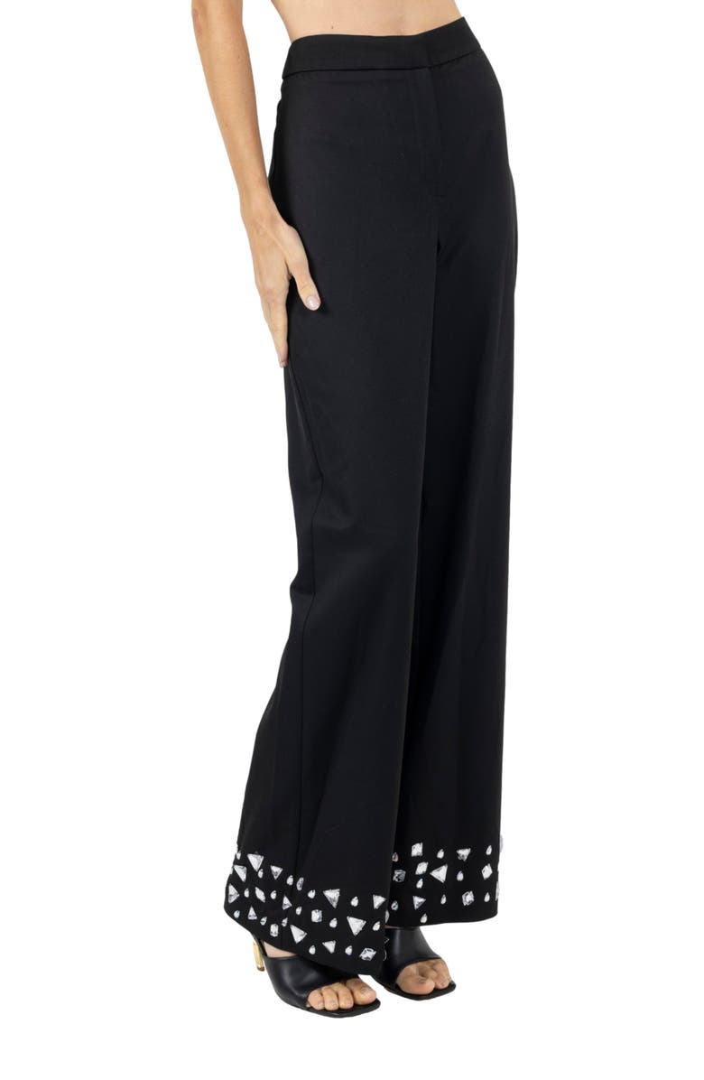 AKALIA Joslin White Stone Pant, Alternate, color, 